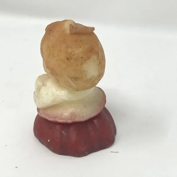 Vintage Gurley Candles Christmas Carolers Lot of 4 Wax Holiday Figures 1950's - Picture 13 of 16